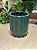 Cachepot G Largo Blades Verde Musgo Matte - Imagem 1