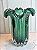 Vaso de Vidro Flat Italy Verde - Imagem 1