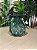 Vaso Vidro Verde Murano - Imagem 1