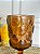 Taça Vidro Textura Bolha Ambar 260ml - Imagem 2
