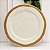 Prato Bolo c/ Pé Bege Filete Amassada - Imagem 1