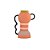 Vaso c/ Alça Cordel - 21x27x13 cm - Terracota - Imagem 2