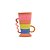 Vaso c/ Alça Cordel - 21x27x13 cm - Terracota - Imagem 2