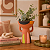 Vaso c/ Alça Cordel - 21x27x13 Terracota - Imagem 1