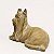 Escultura Shih Tzu Bege P - Imagem 3