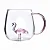Caneca Borossilicato 3D 350ml - Flamingo - Imagem 3