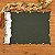 Americano Retangular liso verde musgo 45x 36 - Imagem 1
