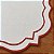 Americano Retangular xadrez vermelho 47x38 Dupla Face - Imagem 4