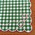 Americano laço rosa xadrez verde 46x36 - Imagem 4