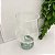 Taça vidro base esfera verde 440 ml - Imagem 3