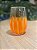 Copo pinceladas à mão colors Laranja - Imagem 1