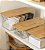 Organizador com Tampa de Bambu Ou 3,5L Linha Clear - Imagem 2
