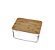 Organizador com Tampa de Bambu Ou 3L Linha Clear - Imagem 3