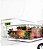 Organizador de Geladeira com Tampa Ou 2,8L Linha Clear Fresh - Imagem 2