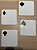 Set 4 porta copos Alega Play - Imagem 2