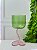 Taça Heart verde base rosa 230 ml - Imagem 1