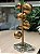 Escultura decorativa metal dourado - Imagem 2