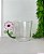 Caneca borossilicato pétalas 250 ml rosa - Imagem 3