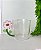 Caneca borossilicato pétalas 250 ml rosa - Imagem 1