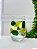 Copo vidro frutas verde limão - Imagem 1