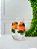Copo vidro frutas laranja - Imagem 2