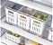 Organizador com cesto triplo Ou 5L Linha Clear Fresh - Imagem 2