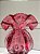 Vaso de vidro Italy rosa 15x13 - Imagem 1