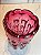 Vaso de vidro Italy rosa - Imagem 2