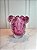 Vaso de vidro Italy rosa - Imagem 3