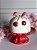 Pote decorativo cereja vermelho - Imagem 1