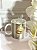 Caneca artesanal boca dourada listra - Imagem 2