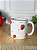 Caneca artesanal branca com morango - Imagem 4