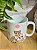 Caneca artesanal onça laço rosa - Imagem 3