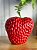 Vaso morango cerâmica - Imagem 4