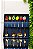 Jogo talher sobremesa fruit dourado - 6 unidades - Imagem 1