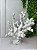 Escultura coral em resina branco - Imagem 1