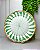 Prato raso colorful handmade verde 3 - Imagem 1