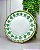 Prato raso colorful handmade verde 2 - Imagem 1