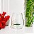 Copo vidro borossilicato  peixe verde 436 ml - Imagem 3
