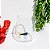 Copo vidro borossilicato  peixe rosa 436 ml - Imagem 2