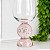 Taça esfera rosa 500 ml - Imagem 2