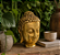 Escultura de buda em resina G - Imagem 1