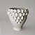 Vaso Decor Conchas Ceramica - Imagem 2