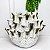 Coral decorativo textura br e verde - Imagem 1