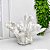 Escultura coral em resina branco - Imagem 2