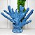 Escultura coral em resina azul - Imagem 1