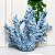 Escultura coral em resina azul - Imagem 1