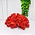 Escultura coral em resina vermelho - Imagem 3