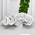 Enfeite coral branco G - Imagem 3