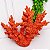 Escultura coral em resina vermelho - Imagem 2